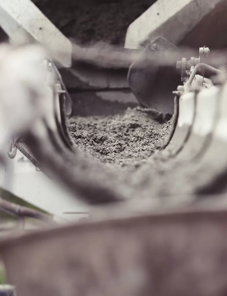 focused view of Cement flow